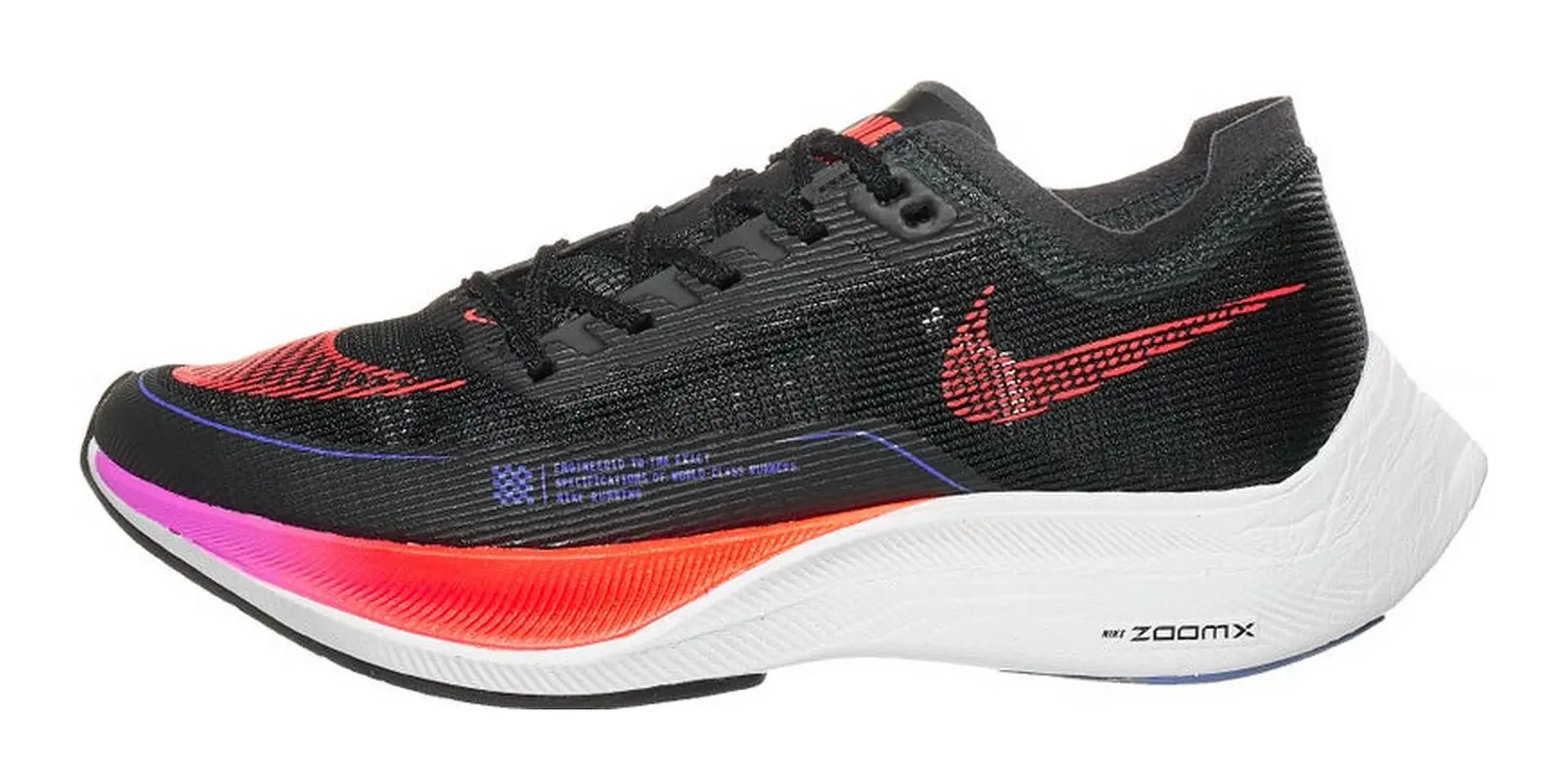 Nike ZoomX Vaporfly Next% 2 in Black / Crimson