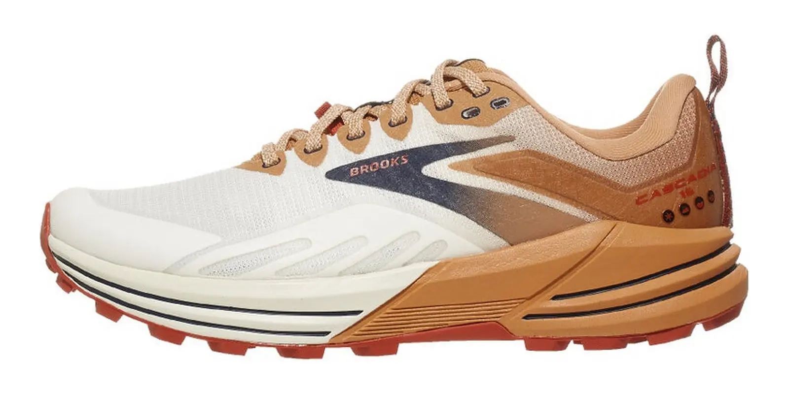 Brooks Cascadia 16 in Whitebiscuitrooibos