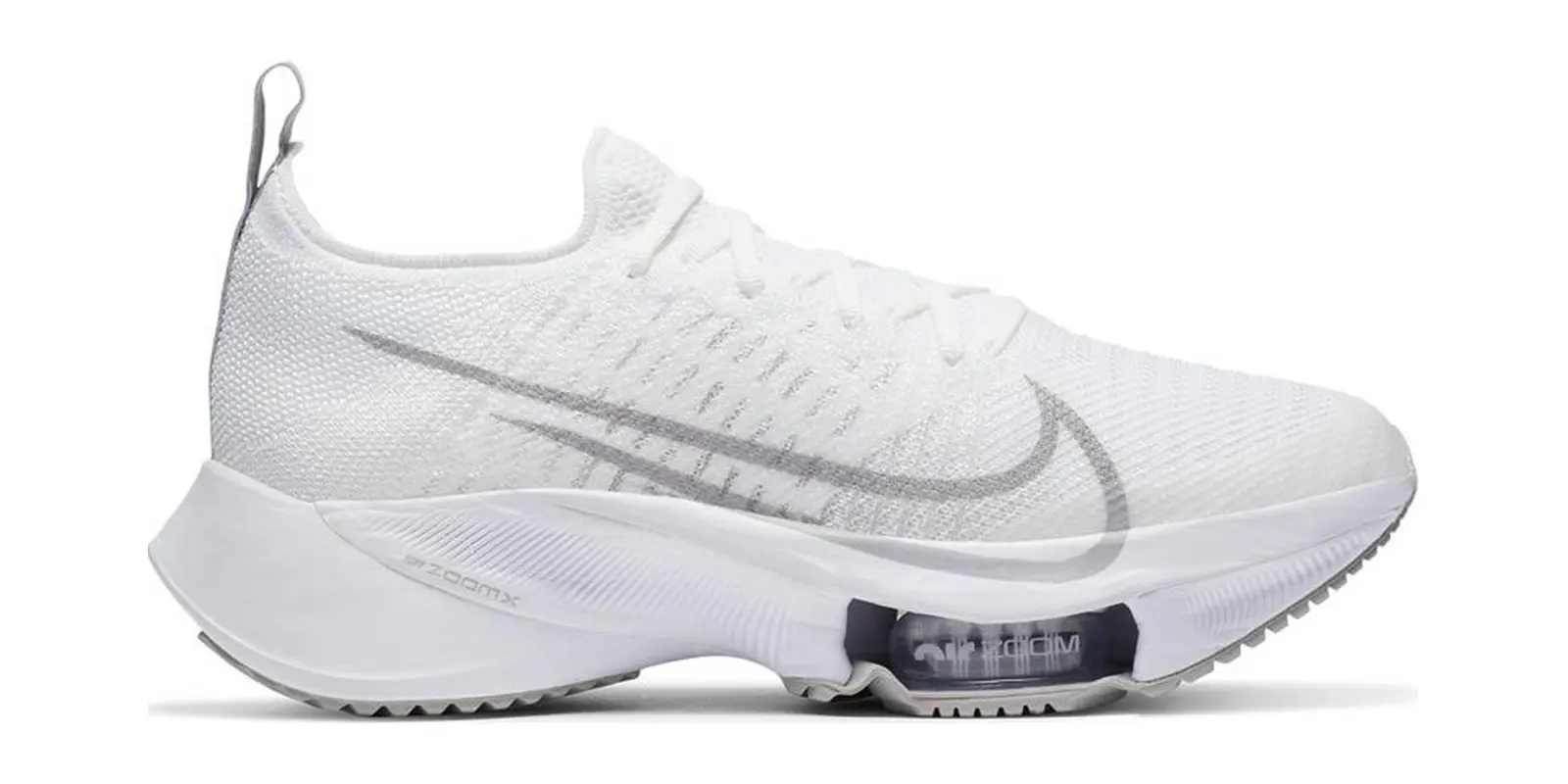 Nike Air Zoom Tempo NEXT% in White / Grey