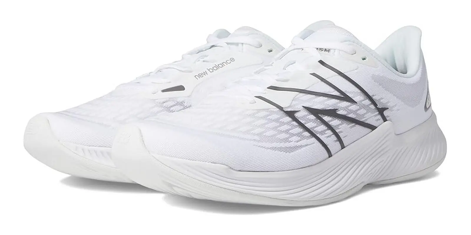 New Balance FuelCell Prism v2 in White / Dark