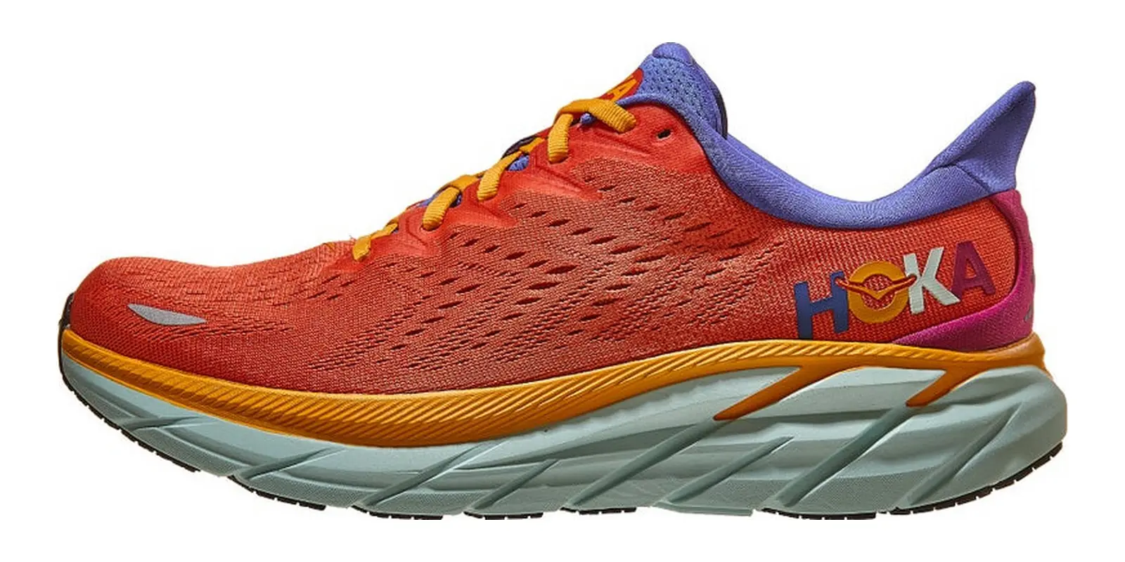 HOKA Clifton 8 in Fiestabluing