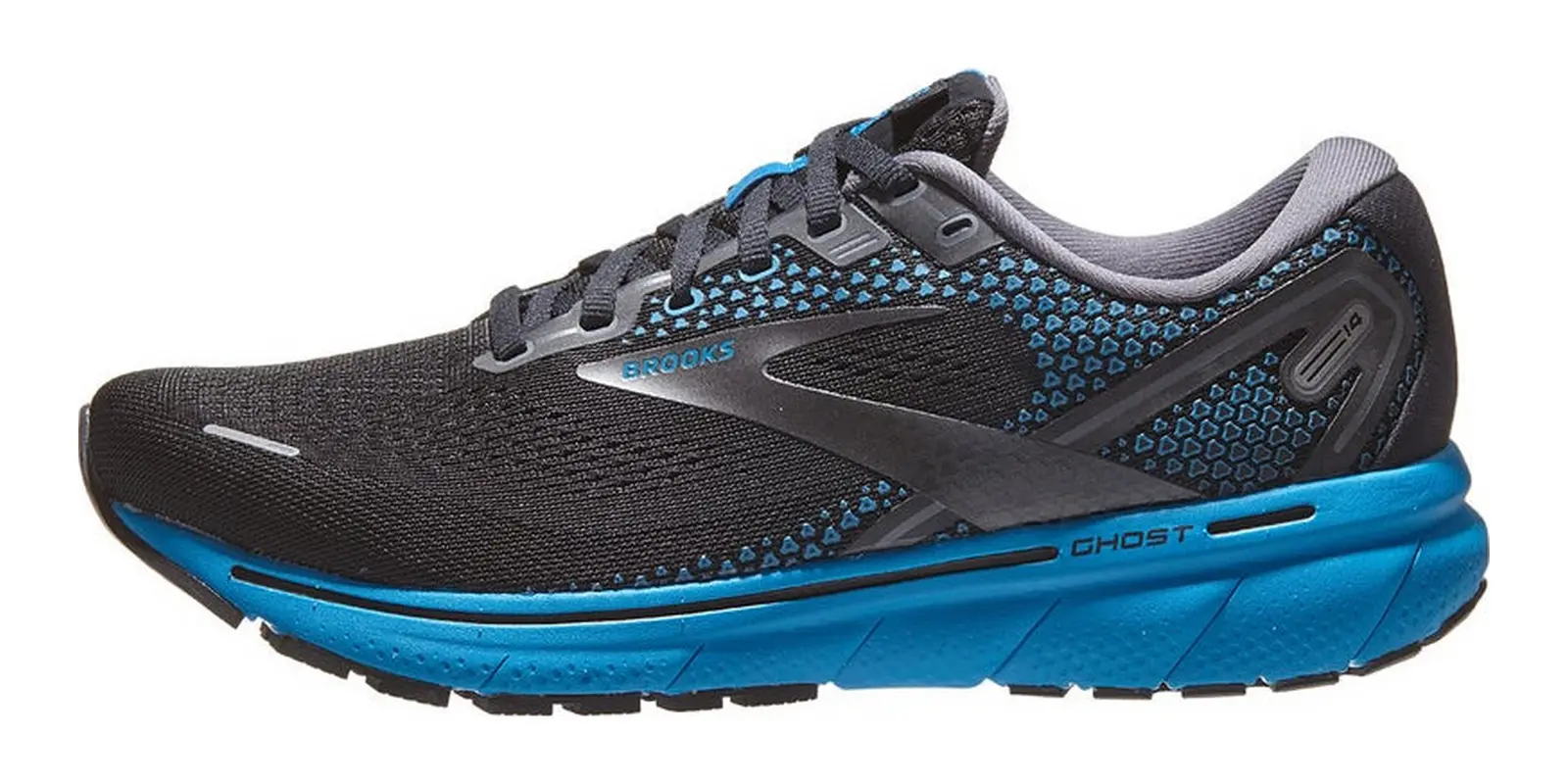 Brooks Ghost 14 in Black / Pearl / Blue
