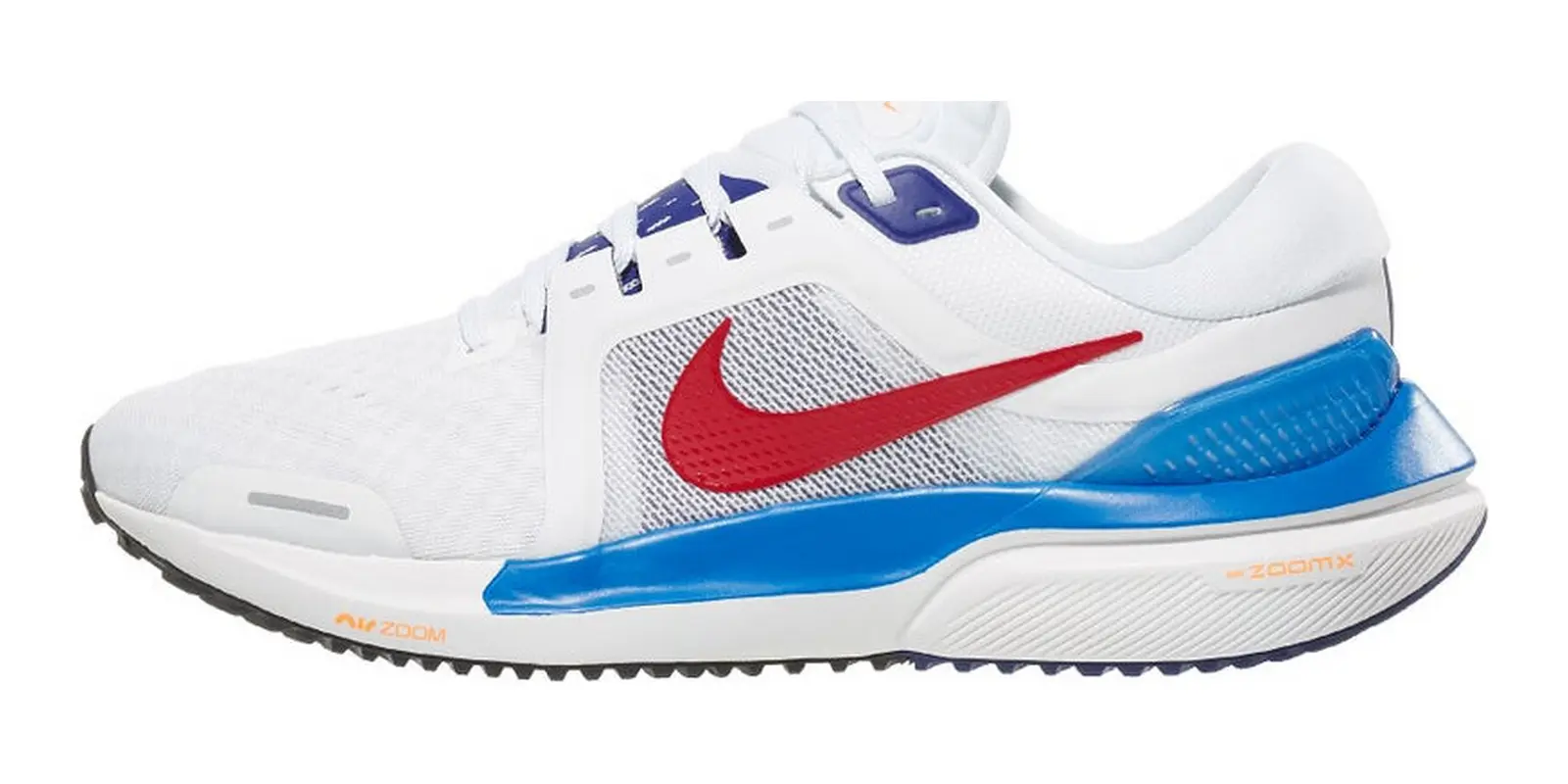 Nike Air Zoom Vomero 16 in White / Red / Blue