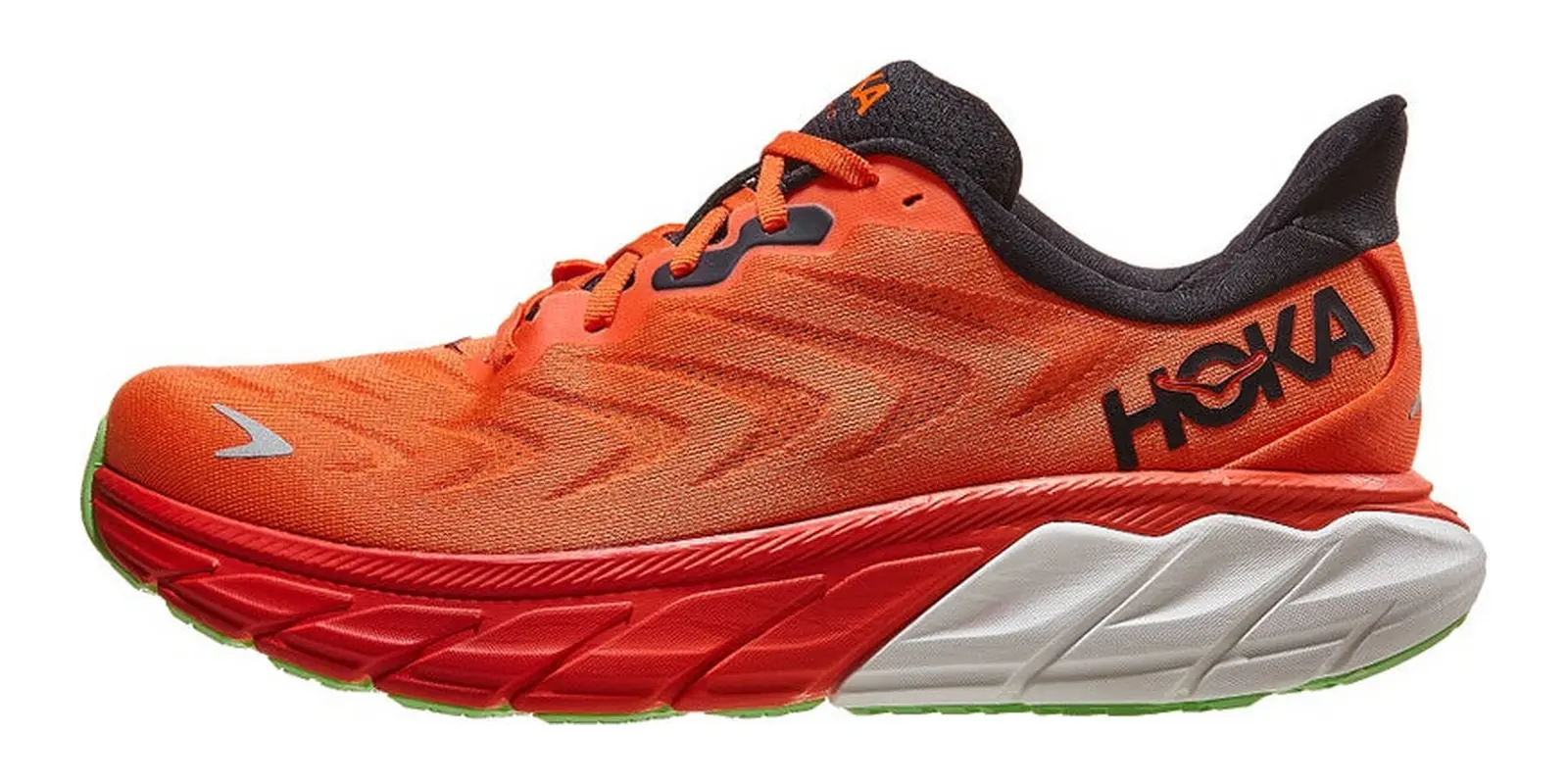 HOKA Arahi 6 in Flame / Black