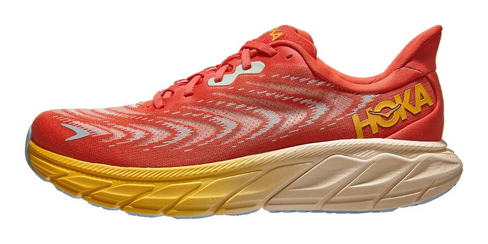 HOKA Arahi 6 in Fiestaamber