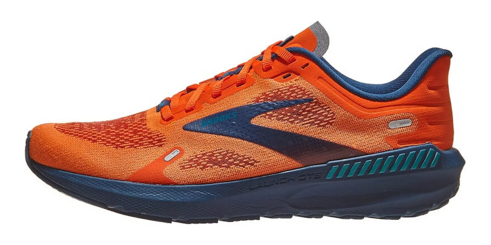 Brooks Launch GTS 9 in Flametitanteal