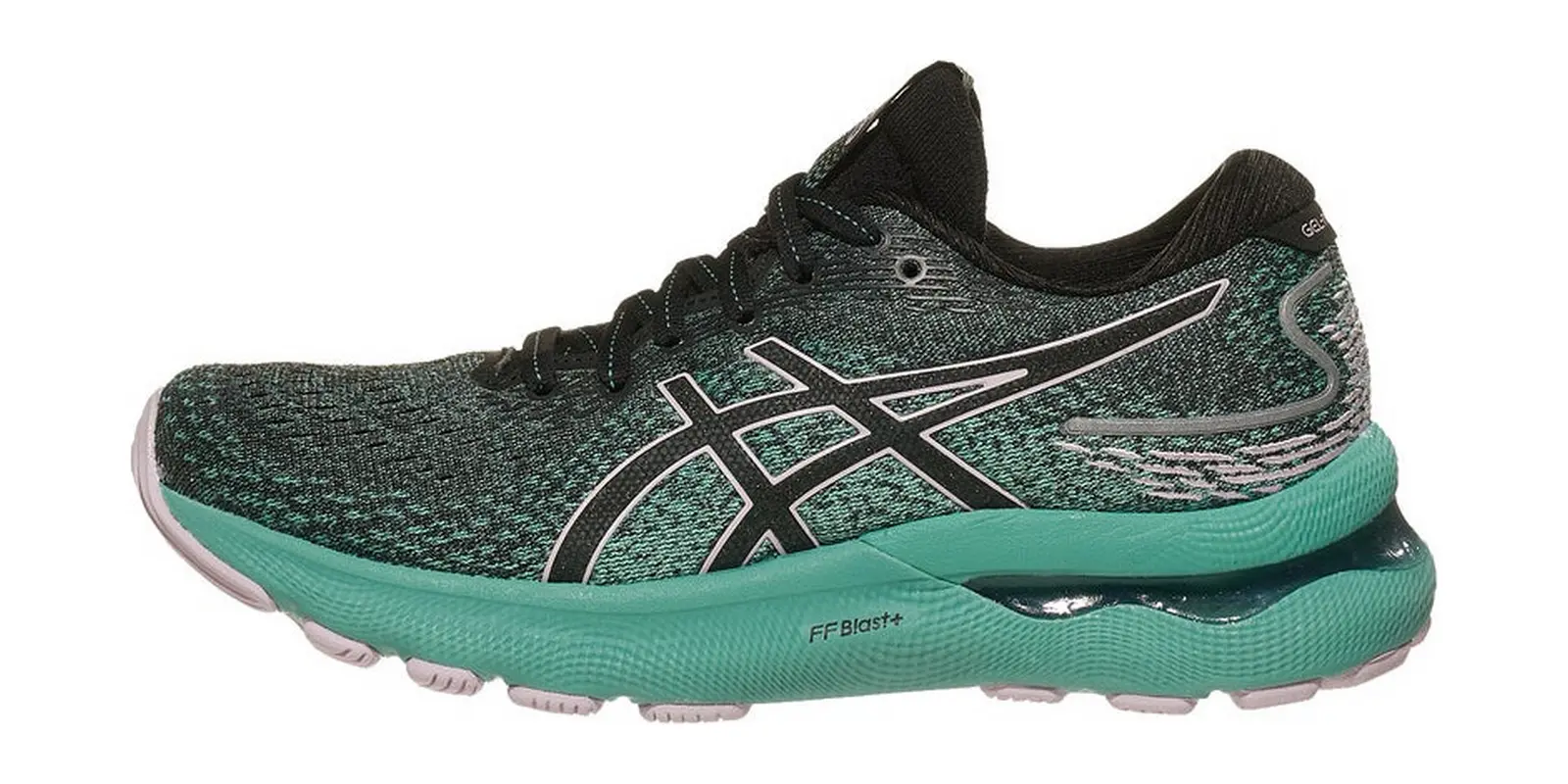 ASICS GEL-Nimbus 24 in Black / Barely
