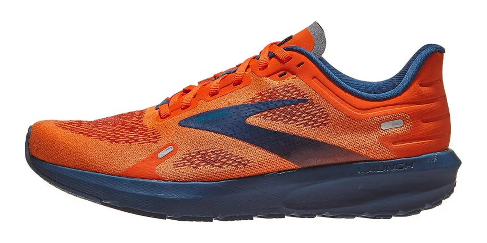 Brooks Launch 9 in Flametitanteal