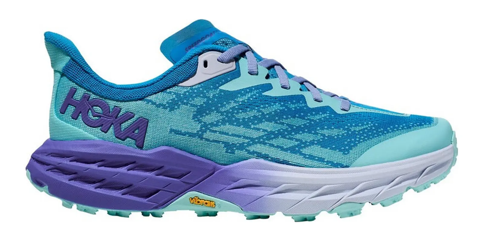 HOKA Speedgoat 5 in Cloudlesscosmos