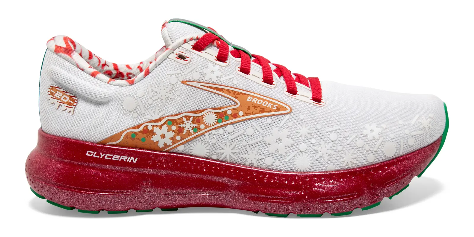 Brooks Glycerin 20 in Red