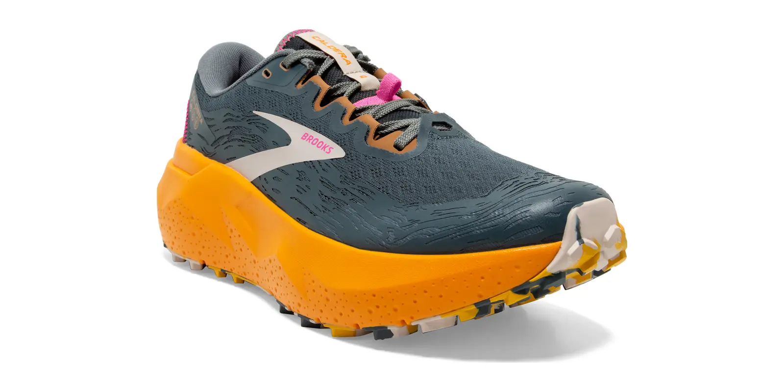 Brooks Caldera 6 in Slatecheddarsilver