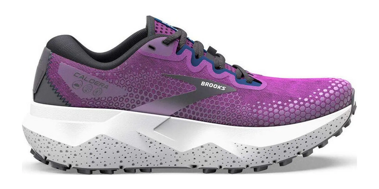 Brooks Caldera 6 in Purple / Violet / Navy