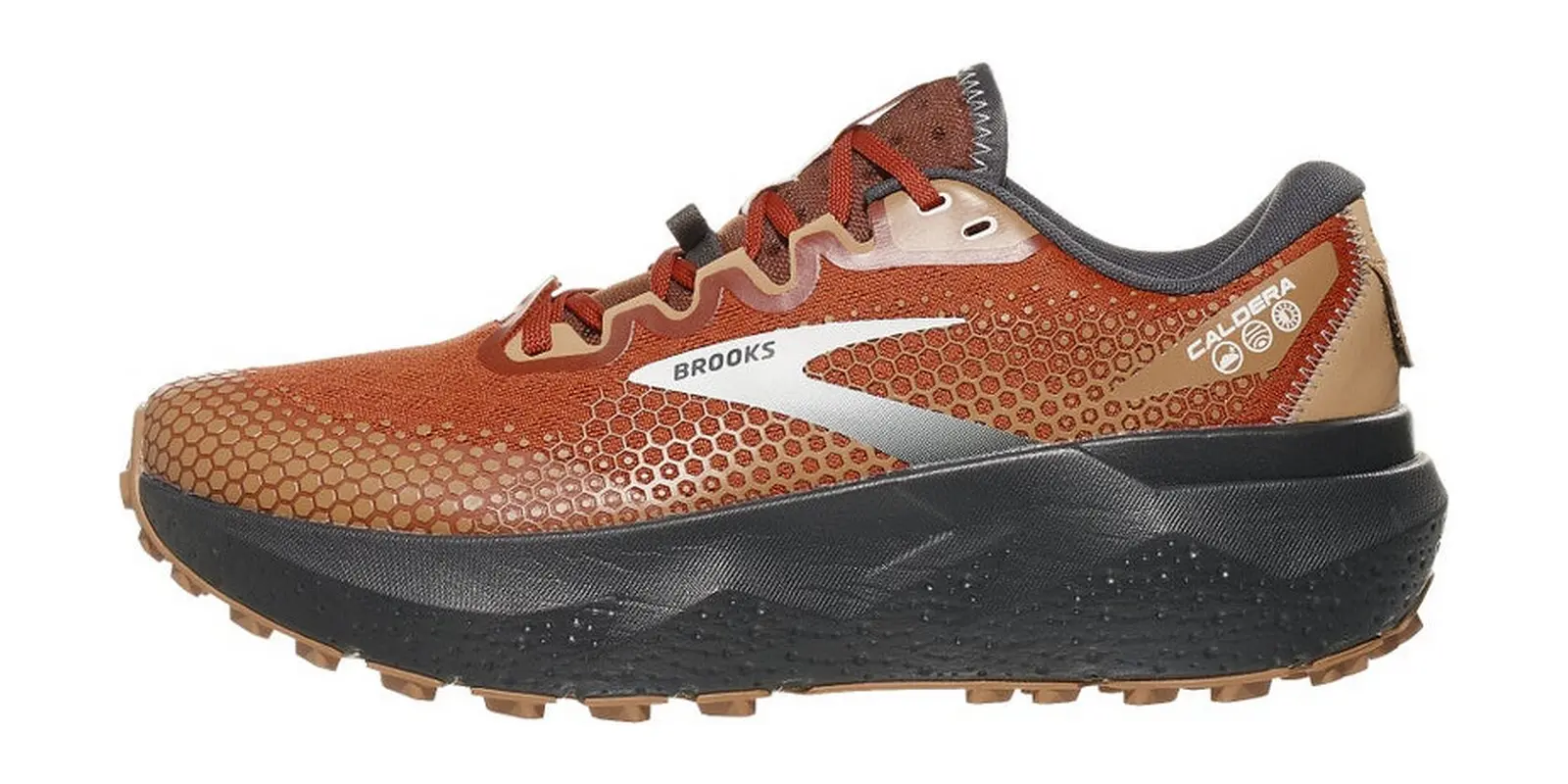 Brooks Caldera 6 in Rooibosbiscuitpeacoat