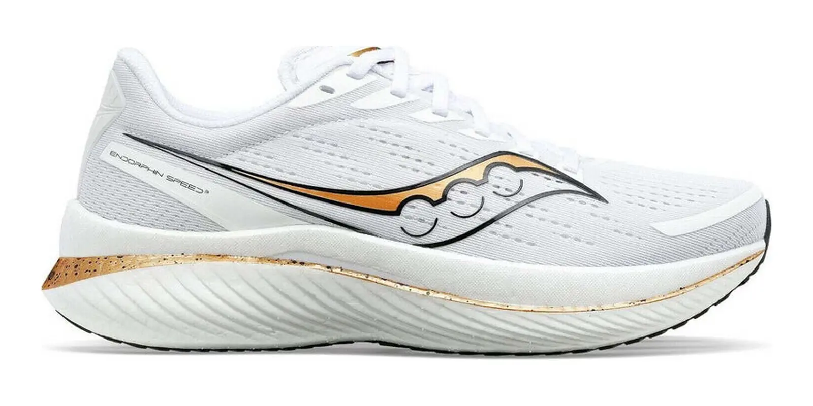 Saucony Endorphin Speed 3 in White / Gold