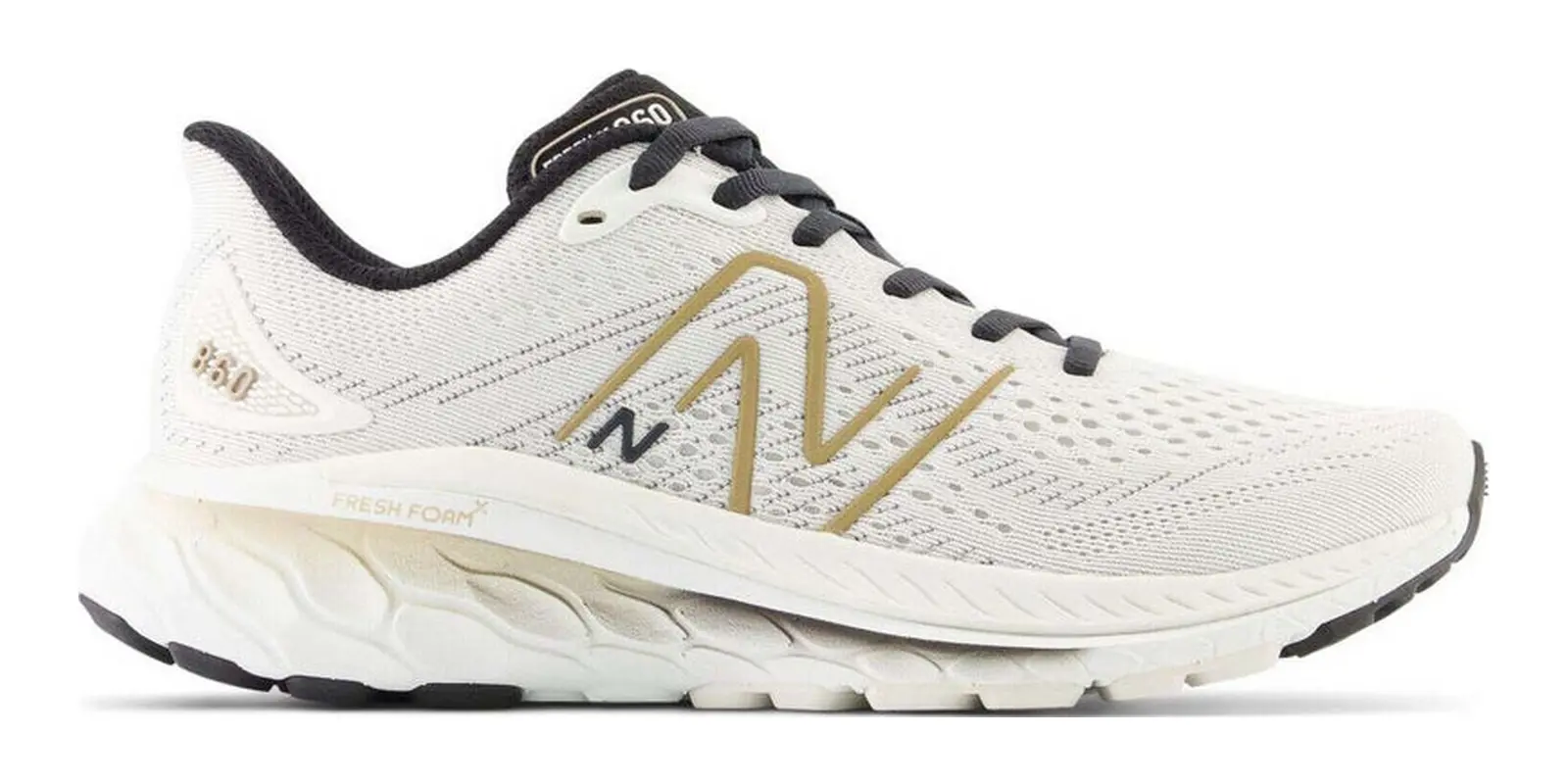 New Balance Fresh Foam X 860 v13 in Salt / Black