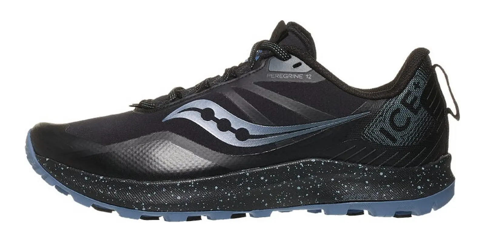 Saucony Peregrine ICE+ 3 in Black / Summit