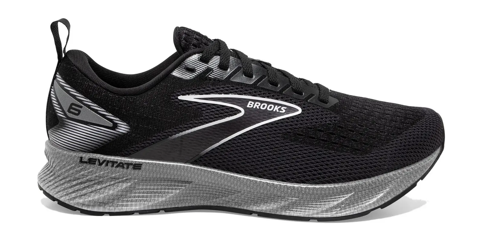 Brooks Levitate 6 in Blackblackened