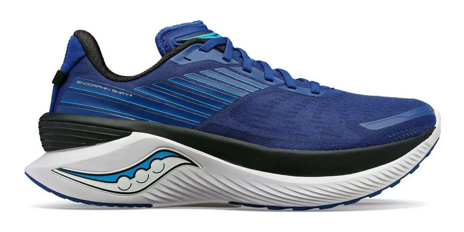 Saucony Endorphin Shift 3 in Indigo / Black