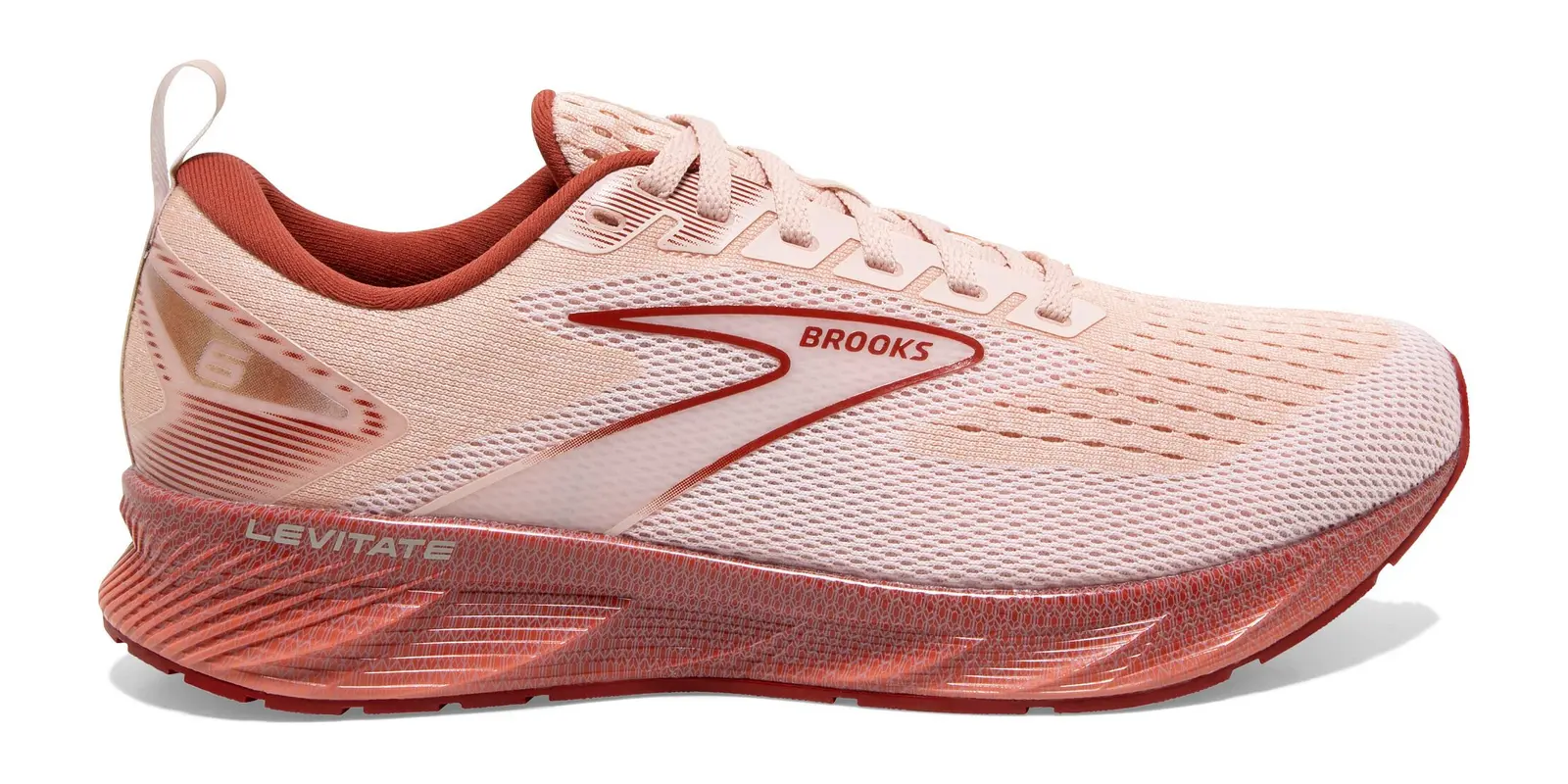 Brooks Levitate 6 in Peach