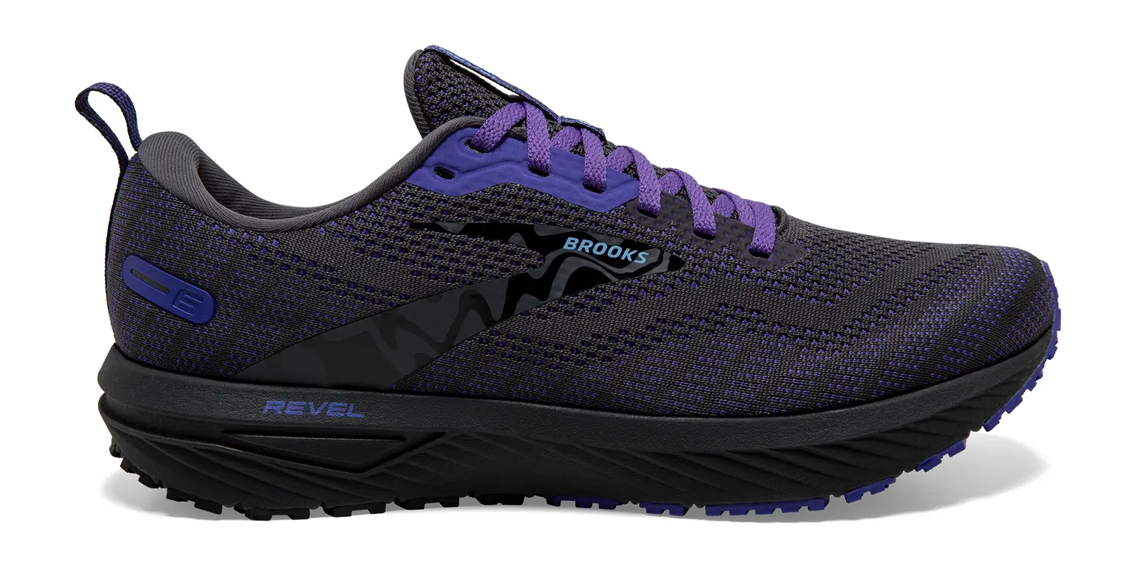 Brooks Revel 6 in Blackebonyliberty
