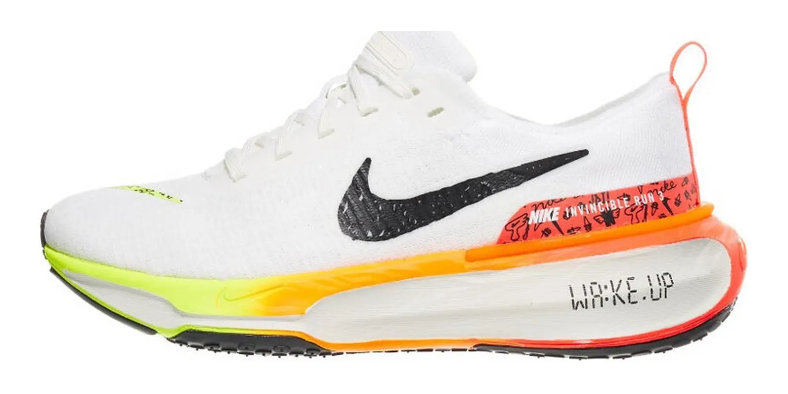 Nike ZoomX Invincible Run 3 in White / Black / Crimson