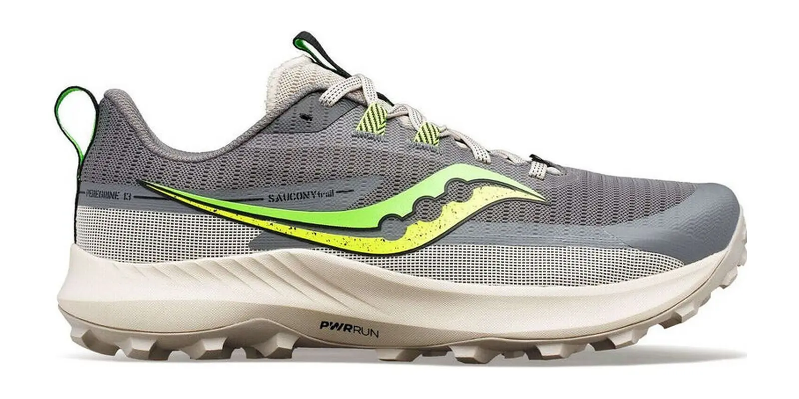 Saucony Peregrine 13 in Gravelslime