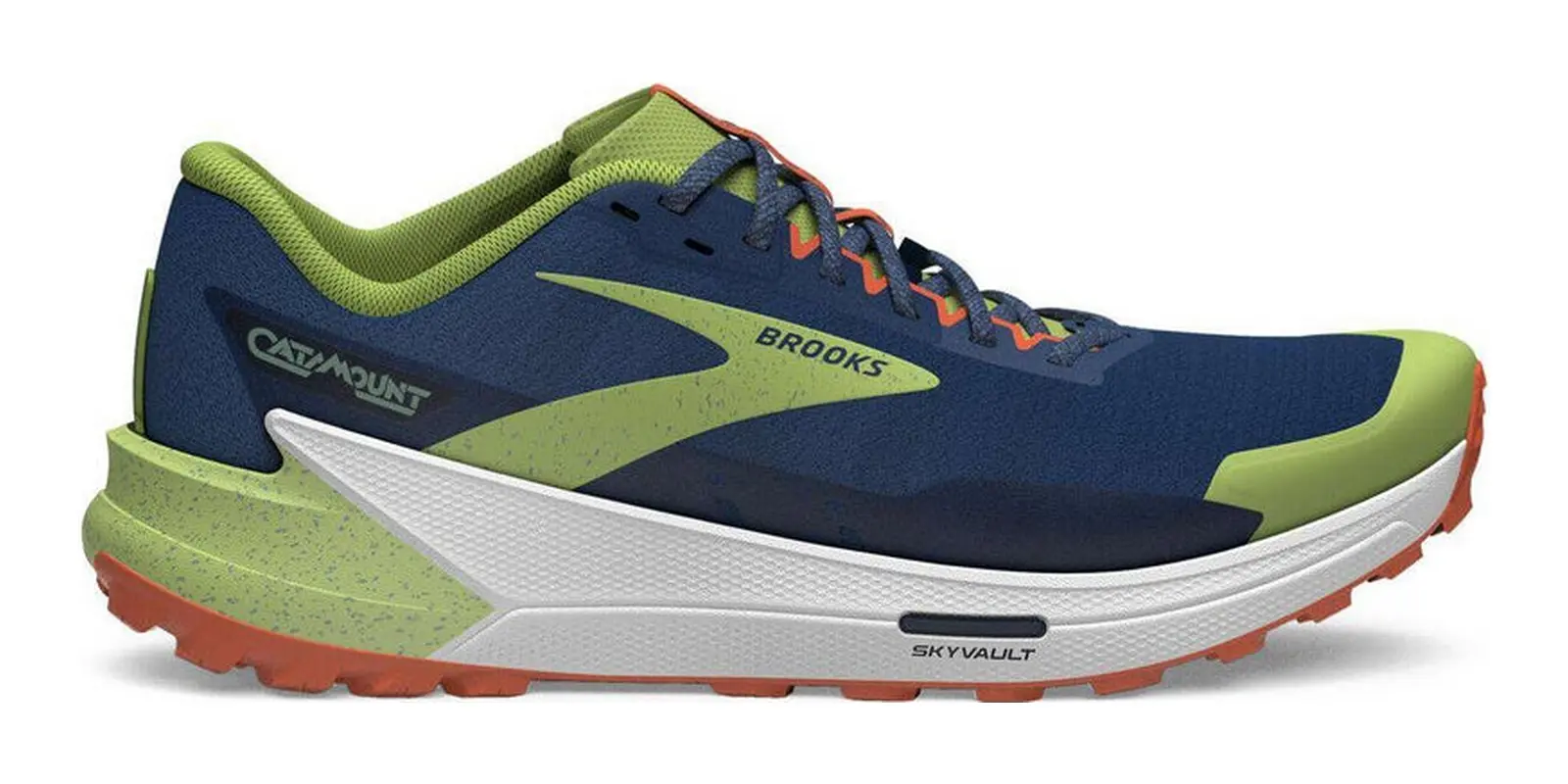 Brooks Catamount 2 in Navyfirecrackergreen