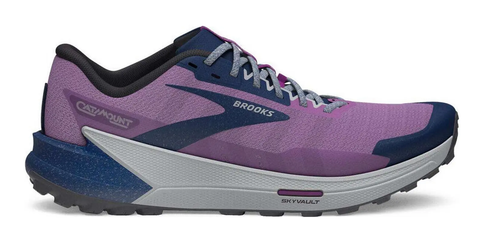 Brooks Catamount 2 in Violet / Navy / Oyster