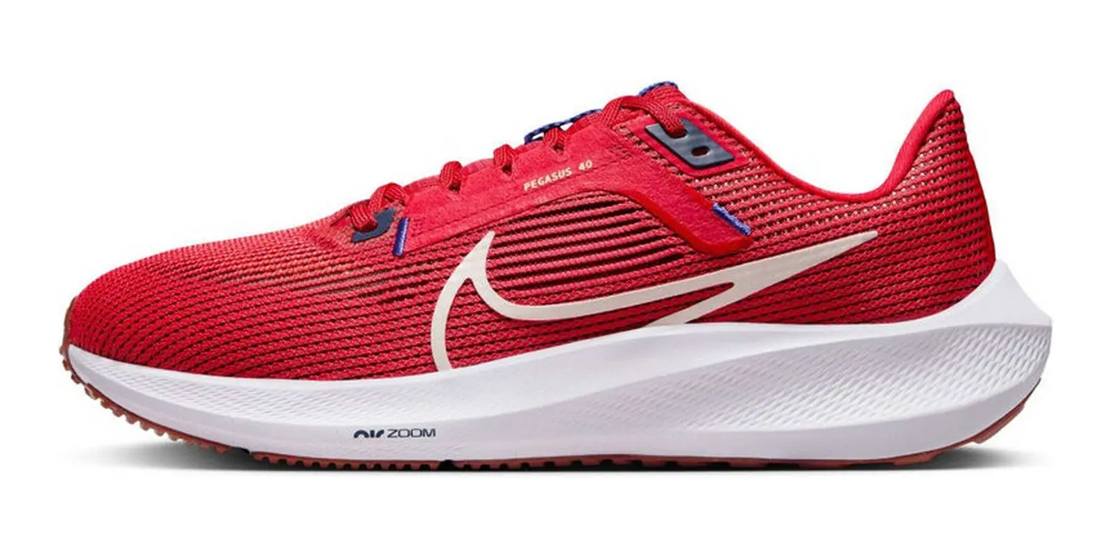 Nike Air Zoom Pegasus 40 in Red / Sea