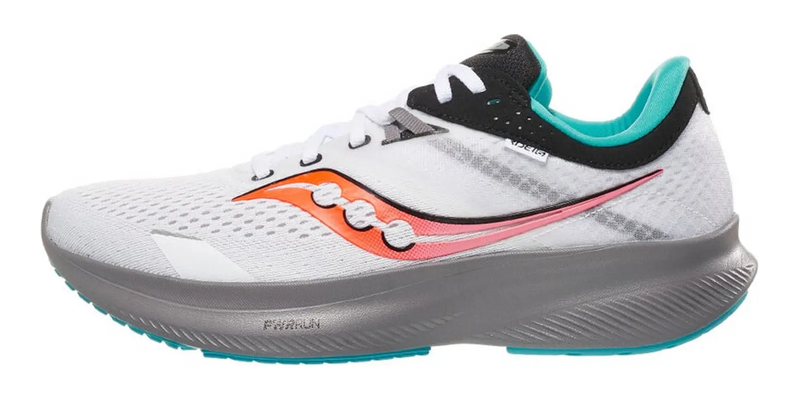 Saucony Ride 16 in Whitegravel