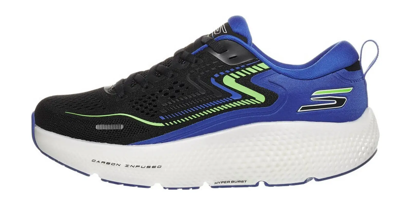 Skechers GOrun Max Road 6 in Black / Blue
