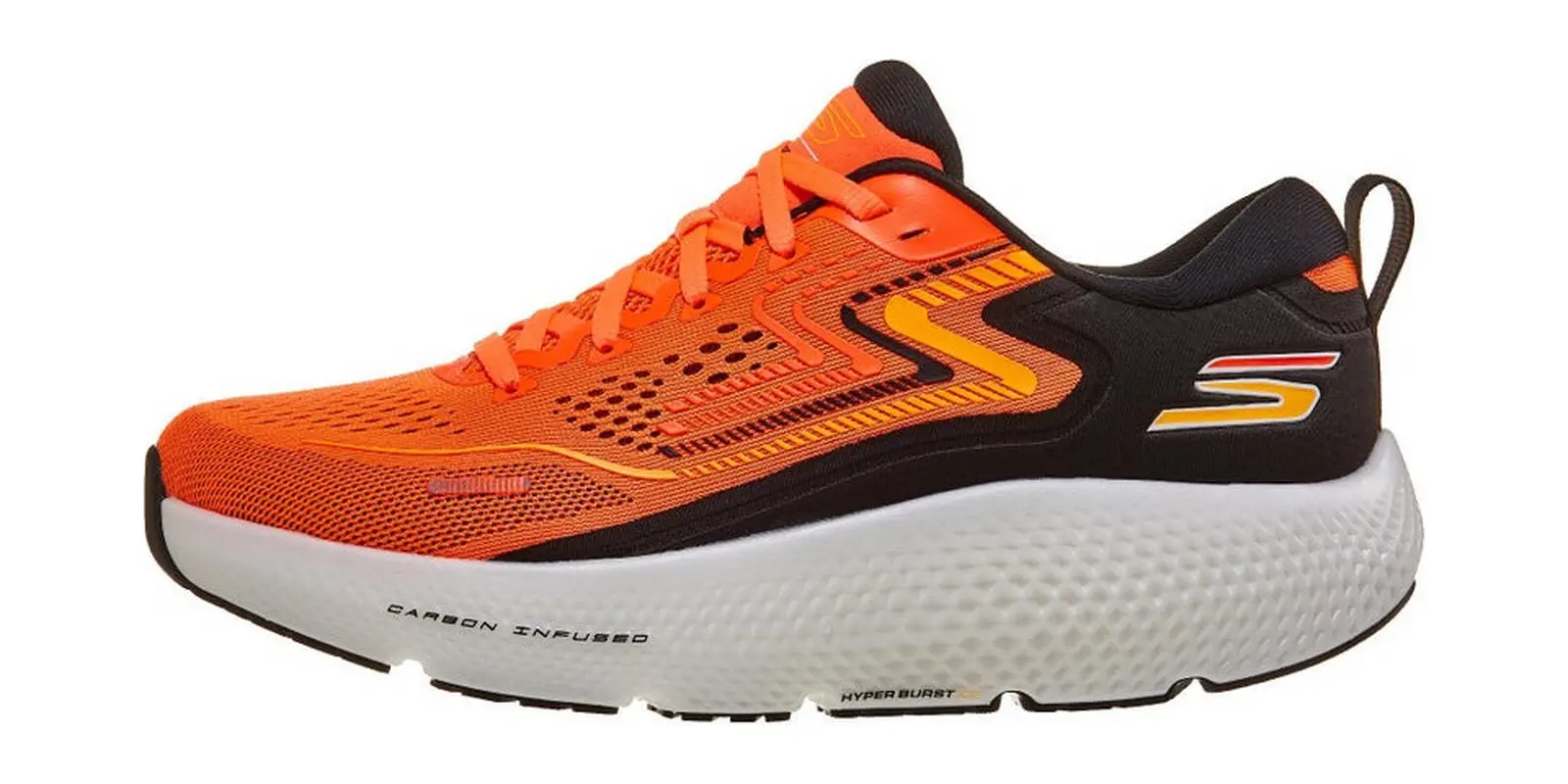 Skechers GOrun Max Road 6 in Red / Black