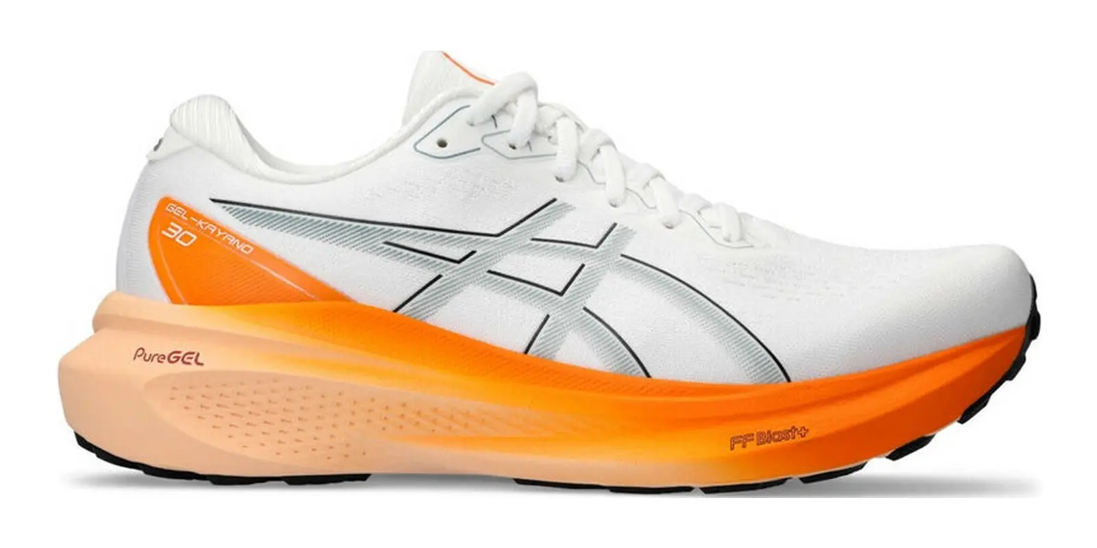 ASICS GEL-Kayano 30 in White / Ocean