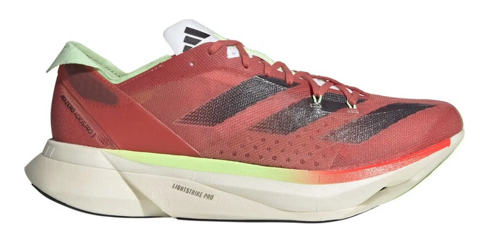 adidas adizero Adios Pro 3 in Scarletaurora