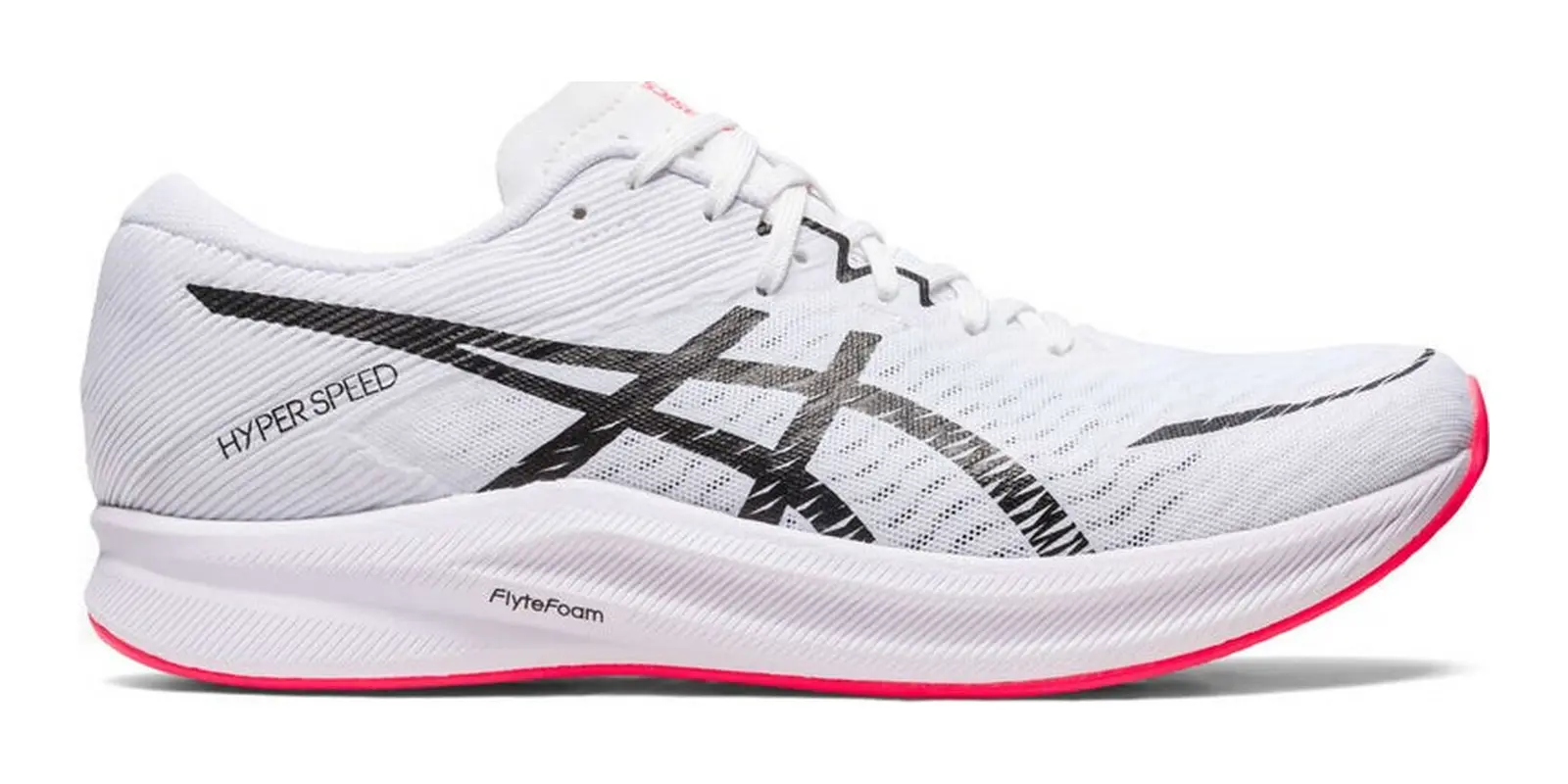 ASICS Hyper Speed 3 in White / Black