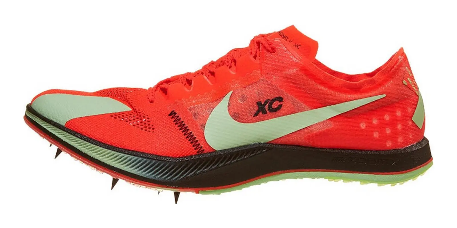 Nike ZoomX Dragonfly XC in Crimson / Black