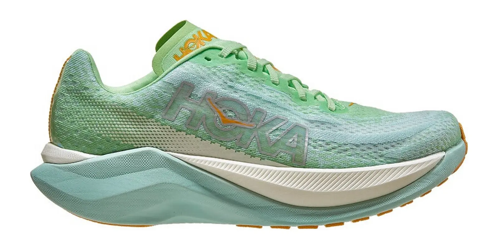 HOKA Mach X in Lime