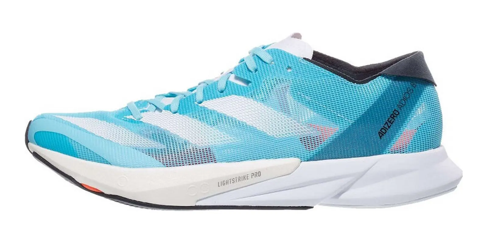 adidas adizero Adios 8 in Aqua / White / Grey