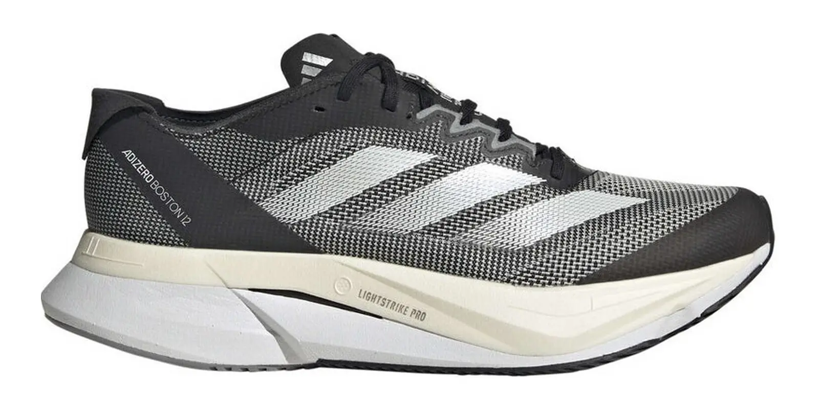 adidas adizero Boston 12 in Blackwhitecarb
