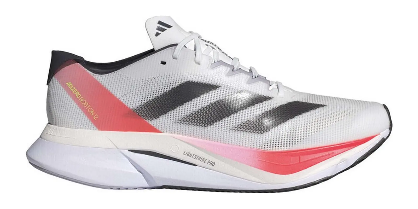 adidas adizero Boston 12 in Whitemetred