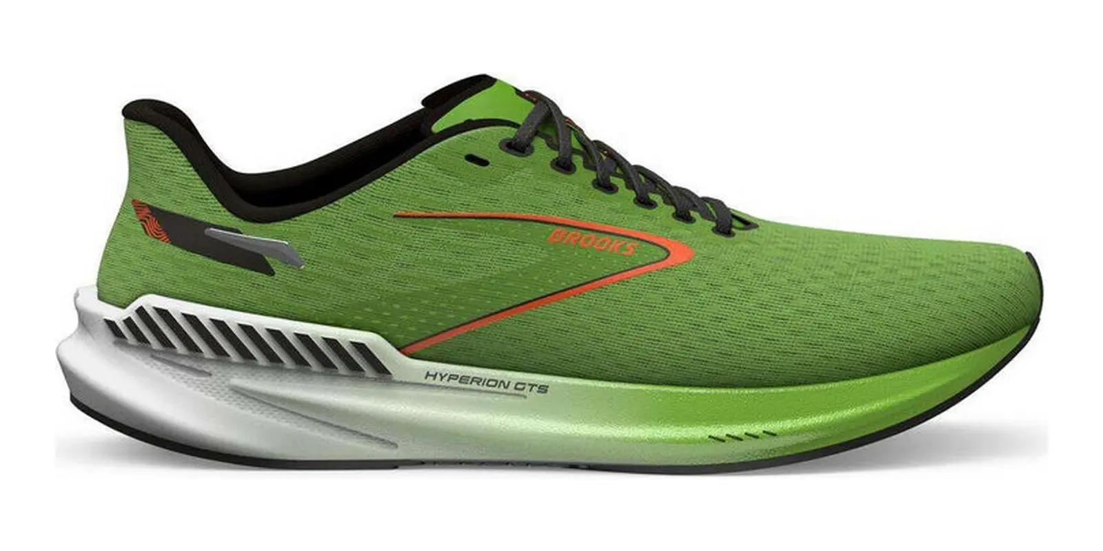 Brooks Hyperion GTS in Green / Orange / White
