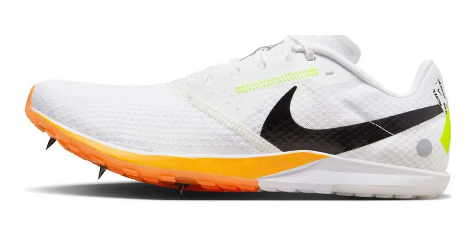 Nike Zoom Rival XC 6 Spikes in White / Black / Coral