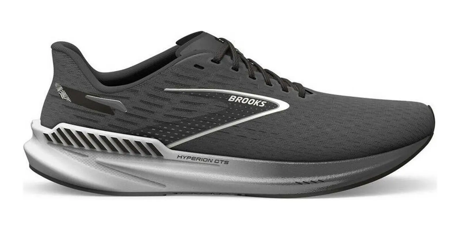 Brooks Hyperion GTS in Gunmetalblackwhite