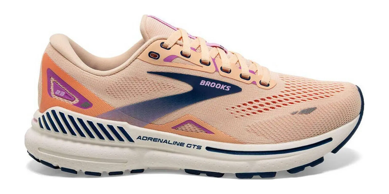 Brooks Adrenaline GTS 23 in Apricotblue