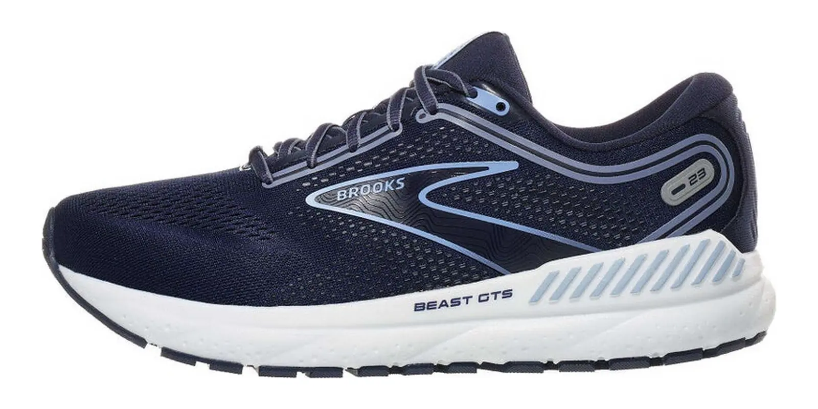 Brooks Beast GTS 23 in Peacoatbluewhite