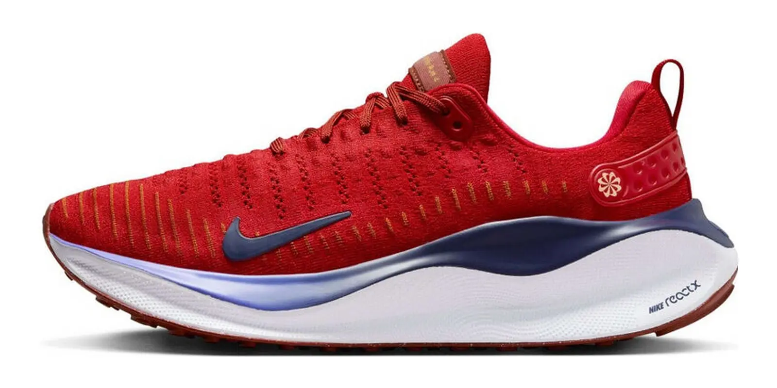 Nike React Infinity Run 4 in Red / Navy