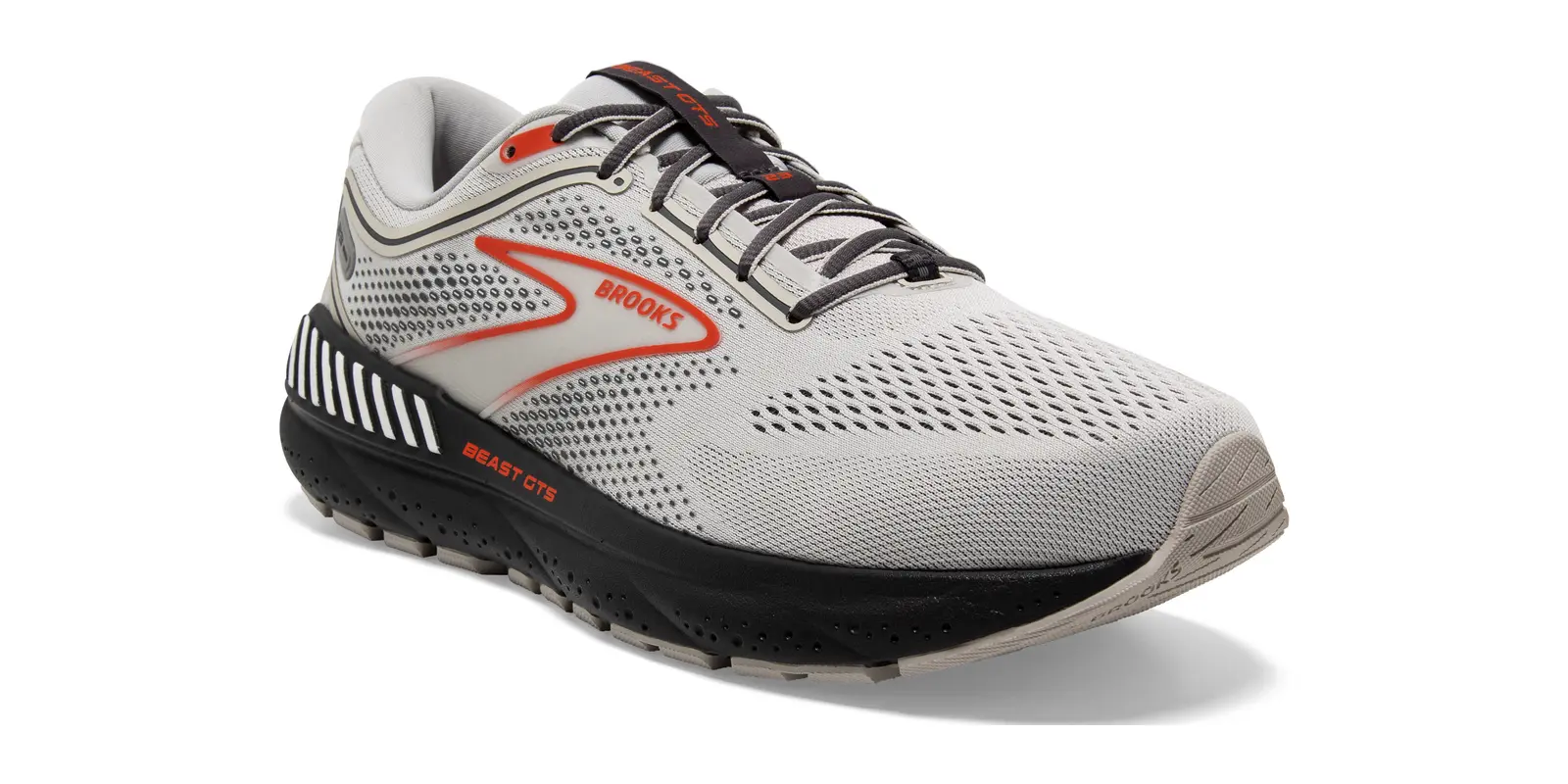 Brooks Beast GTS 23 in Greyscarletebony