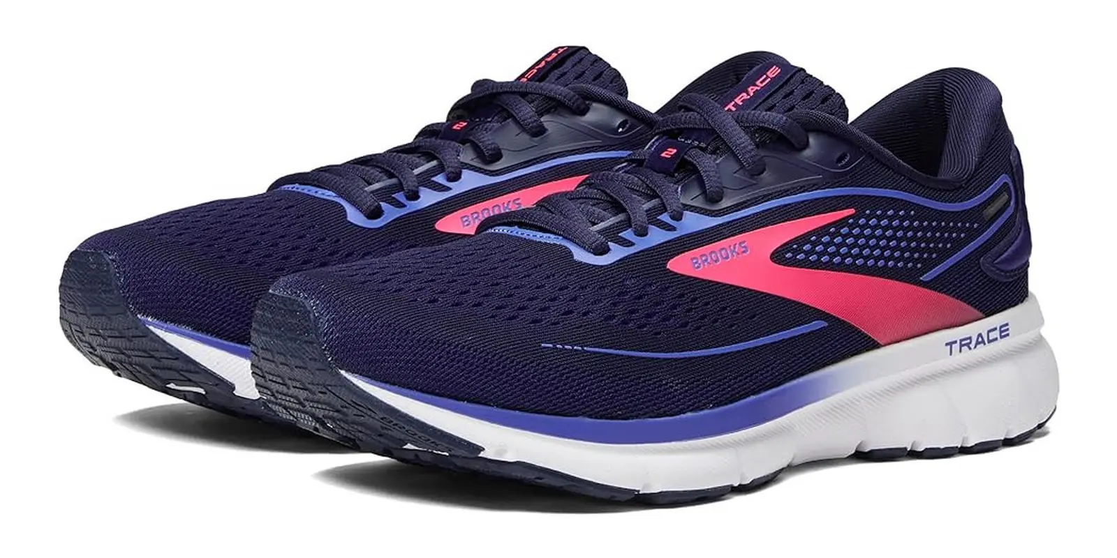 Brooks Trace 2 in Peacoatbluepink