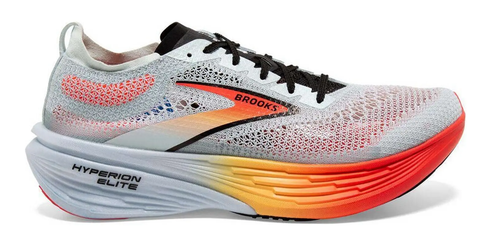 Brooks Hyperion Elite 4 in Blue / Coral / Orange