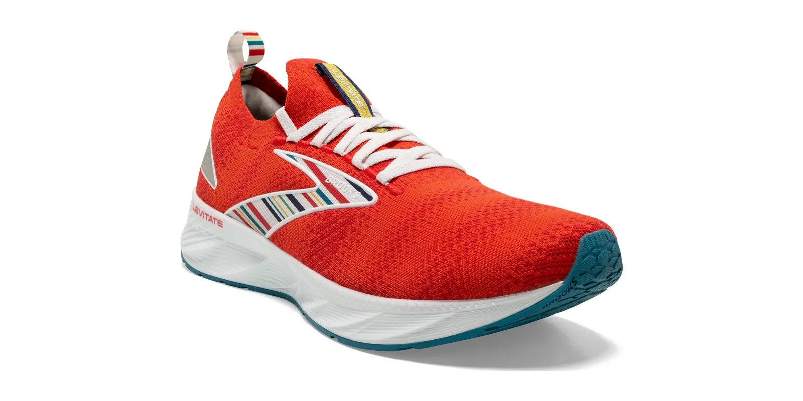 Brooks Levitate StealthFit 6 in Red / White / Blue